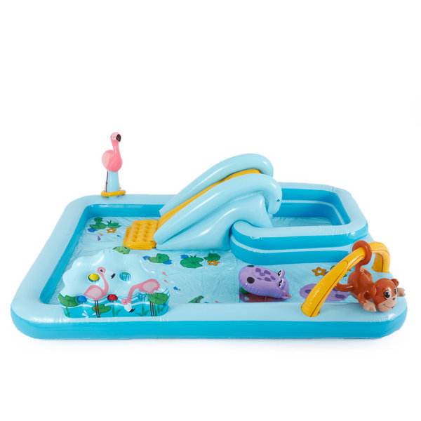 Intex Jungle Play Center Inflatable Pool With Sprayer | Wayfair